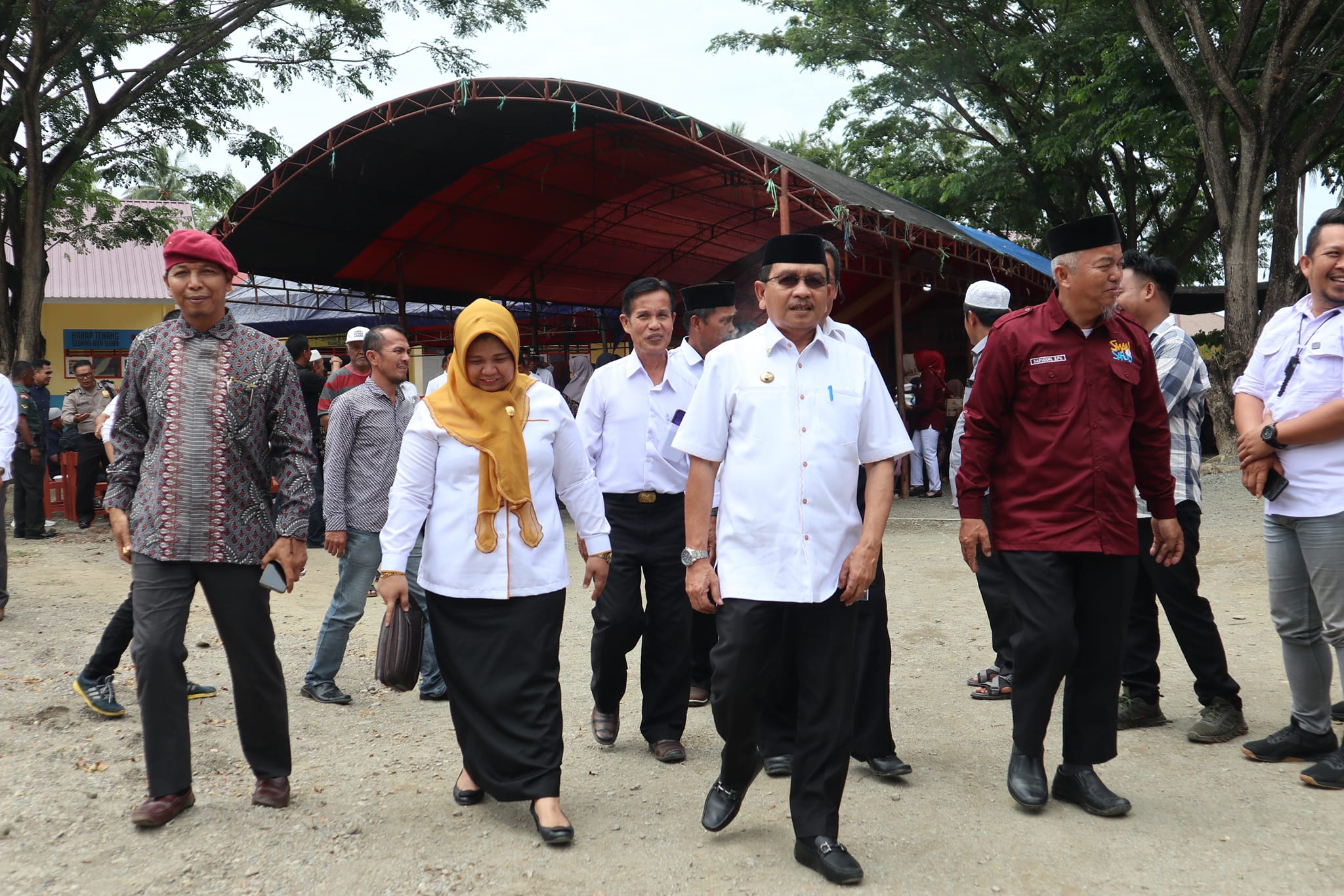 Bupati dan Ketua DPRD Hadiri Peringatan Hari Jadi SMA 1 Sarjo